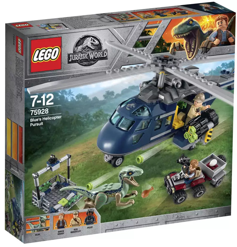 Verpackung: LEGO Jurassic World 75928 Blue's Hubschrauber-Verfolgungsjagd