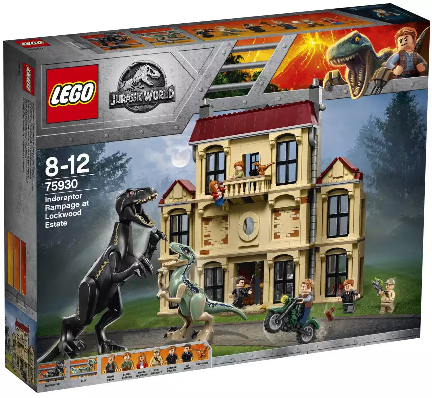 Verpackung: LEGO Jurassic World 75930 Indoraptor-Verwüstung des Lockwood Anwesens