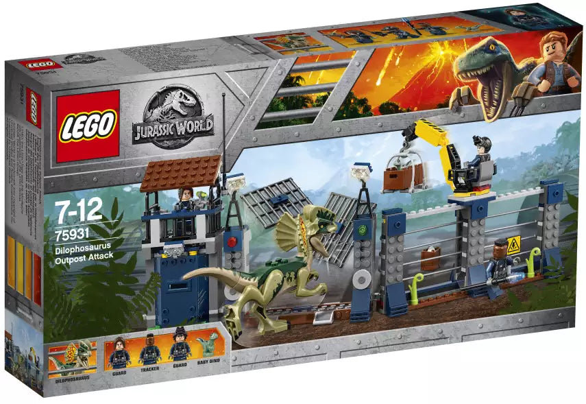 Verpackung: LEGO Jurassic World 75931 Angriff des Dilophosaurus