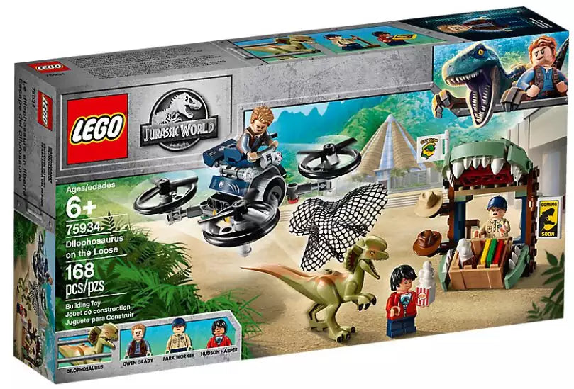 Verpackung: LEGO Jurassic World 75934 Dilophosaurus auf der Flucht