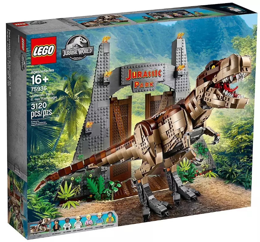 Verpackung: LEGO Jurassic World 75936 Jurassic Park: T. Rex' Verwüstung