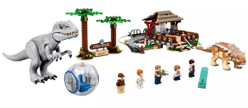 Inhalt: LEGO Jurassic World 75941 Indominus Rex vs. Ankylosaurus​