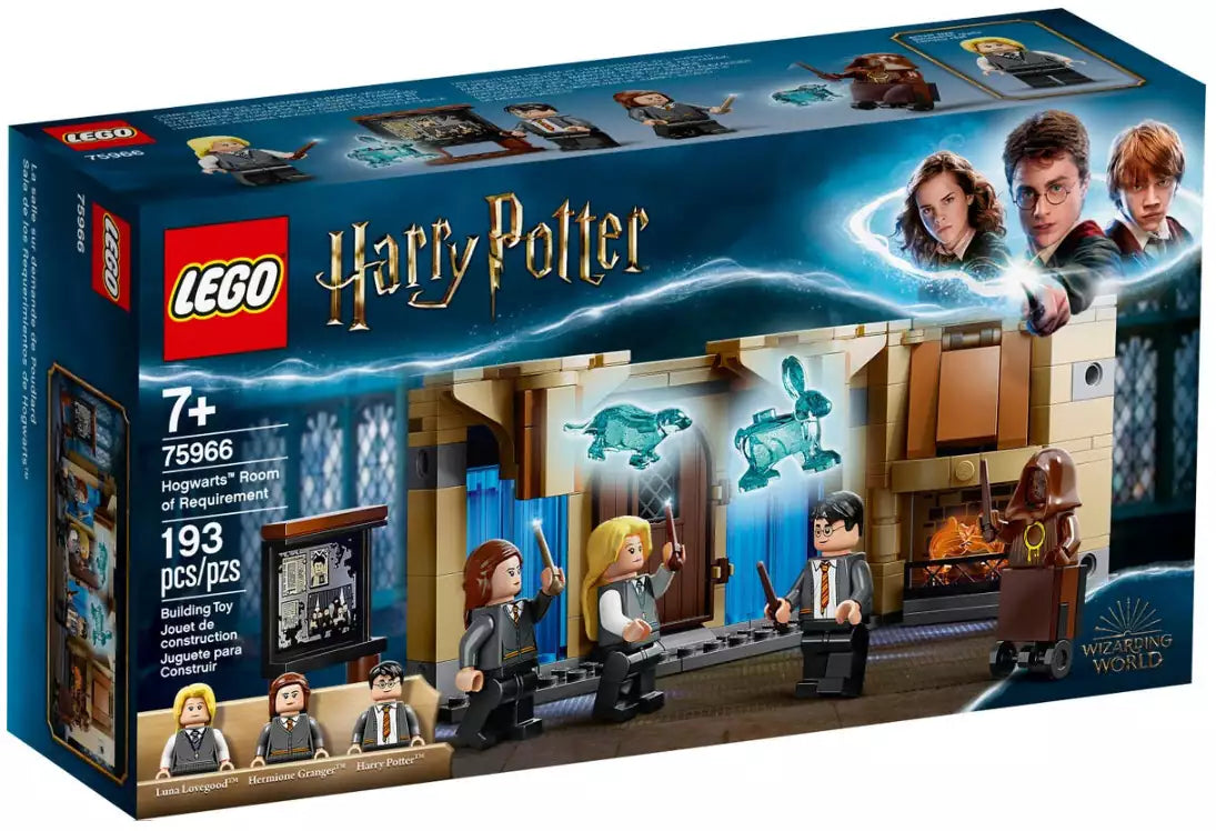Verpackung: LEGO Harry Potter 75965 Der Aufstieg von VoldemortLEGO Harry Potter 75966 Der Raum der Wünsche auf Schloss Hogwarts