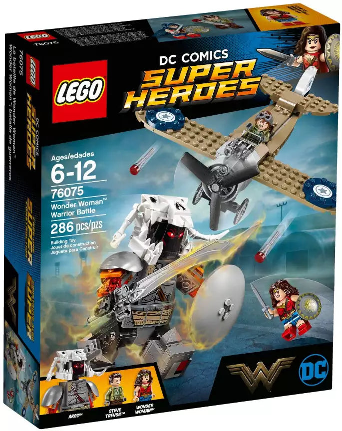 Verpackung: LEGO Super Heroes 76075 Wonder Woman im Action-Getümmel