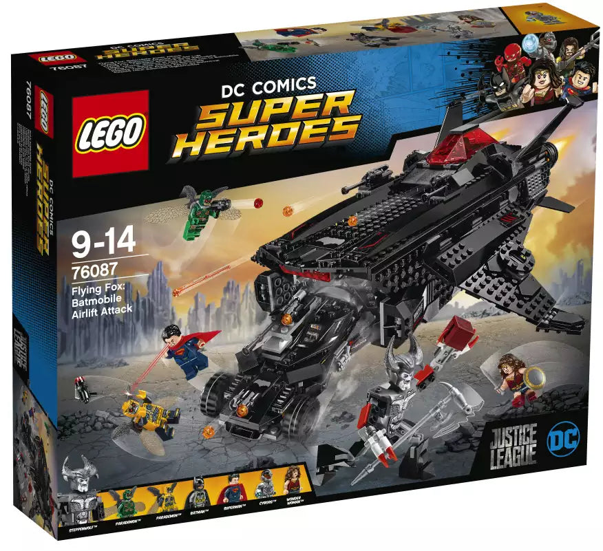Verpackung: LEGO Super Heroes 76087 Batmobil-Attacke aus der Luft