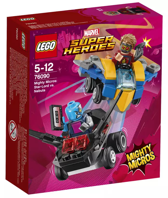 Verpackung: LEGO Super Heroes 76090 Star-Lord vs. Nebula