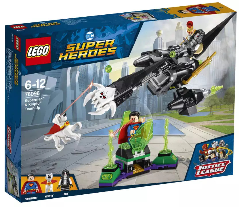 Verpackung: LEGO Super Heroes 76096 Superman & Krypto Team-Up