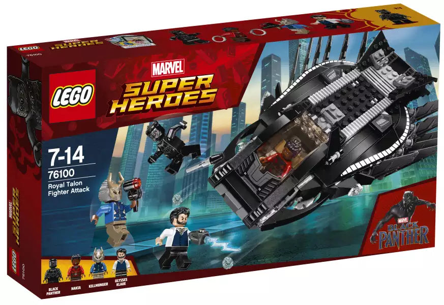 Verpackung: LEGO Super Heroes 76100 Royal Talon Attacke