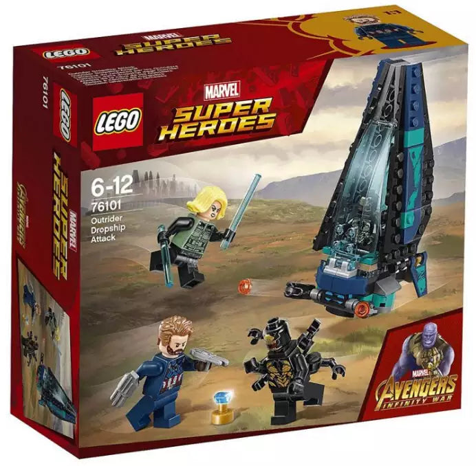 Verpackung: LEGO Super Heroes 76101 Outrider Dropship-Attacke