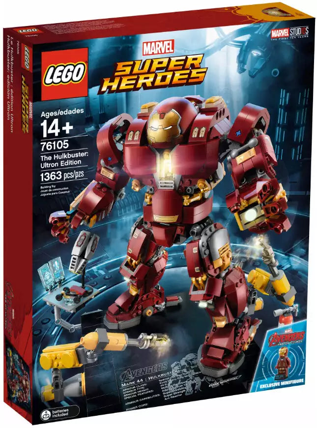 Verpackung: LEGO Super Heroes 760105 Der Hulkbuster: Ultron Edition