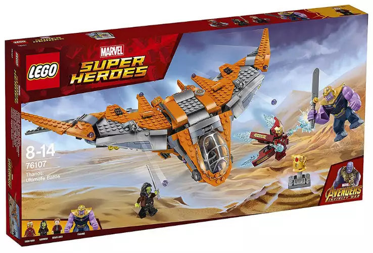 Verpackung: LEGO Super Heroes 76107 Das ultimative Gefecht