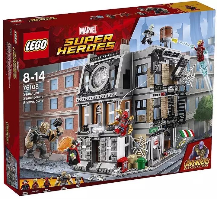 Verpackung: LEGO Super Heroes 76108 Sanctum Sanctorum - Der Showdown