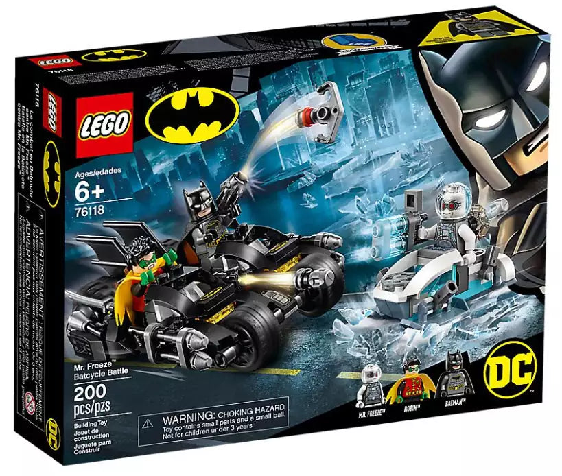 Verpackung: LEGO Super Heroes 76118 Batcycle-Duell mit Mr. Freeze