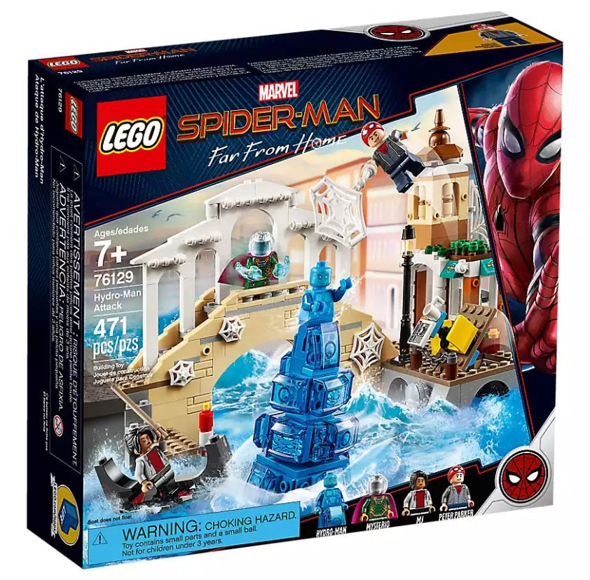 Verpackung: LEGO Super Heroes 76129 Angriff von Hydro-Man