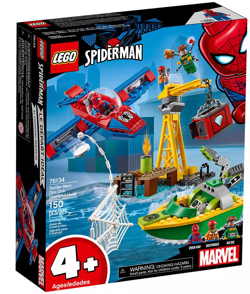 Verpackung: LEGO Super Heroes 76134 Diamantenraub mit Doc Ock