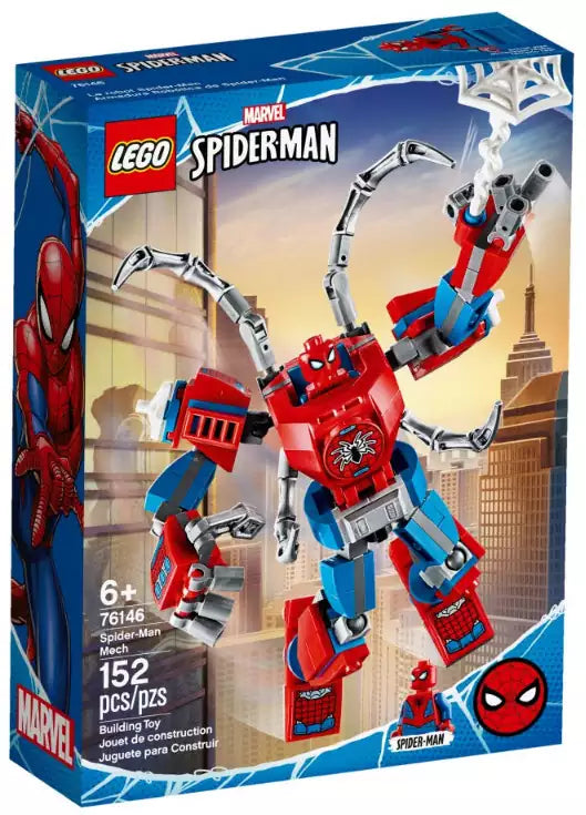 Verpackung: LEGO Super Heroes 76146 Spider-Man Mech