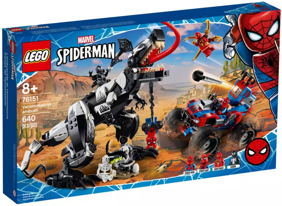 Verpackung: LEGO Super Heroes 76151 Hinterhalt des Venomosaurus