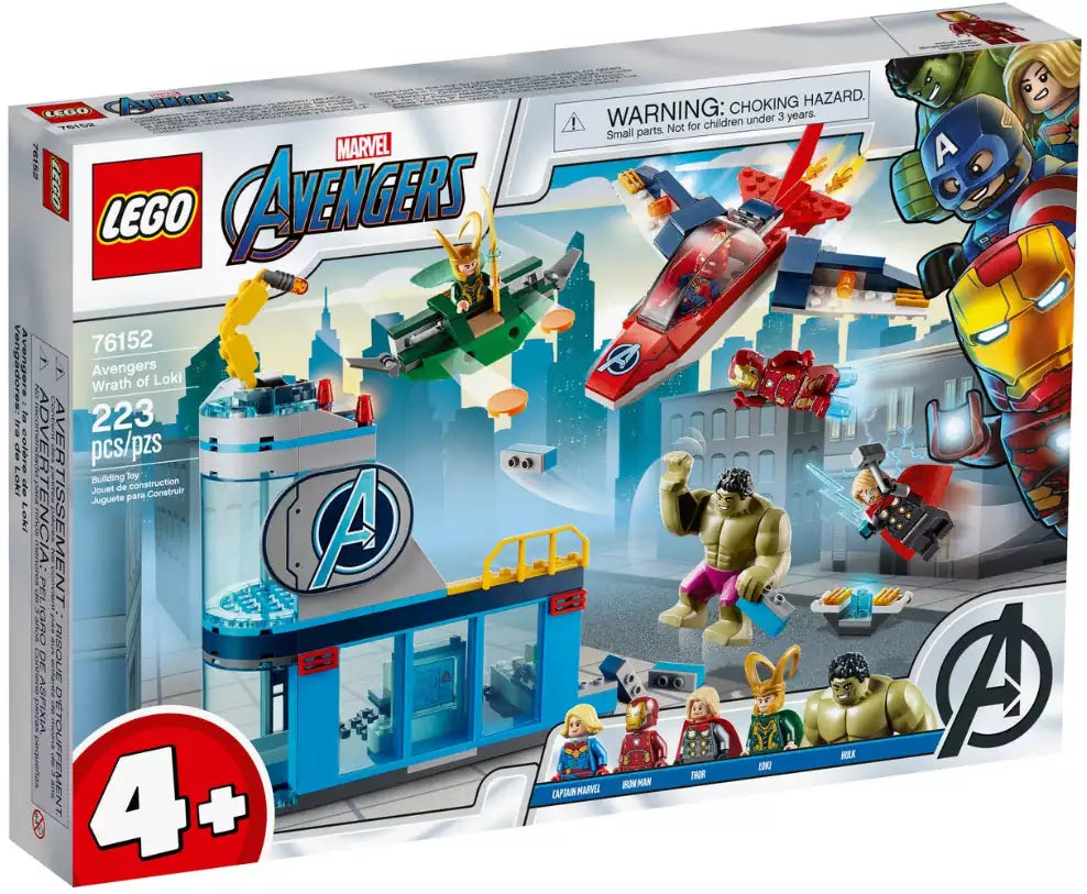 Verpackung: LEGO Super Heroes 76152 Avengers – Lokis Rache