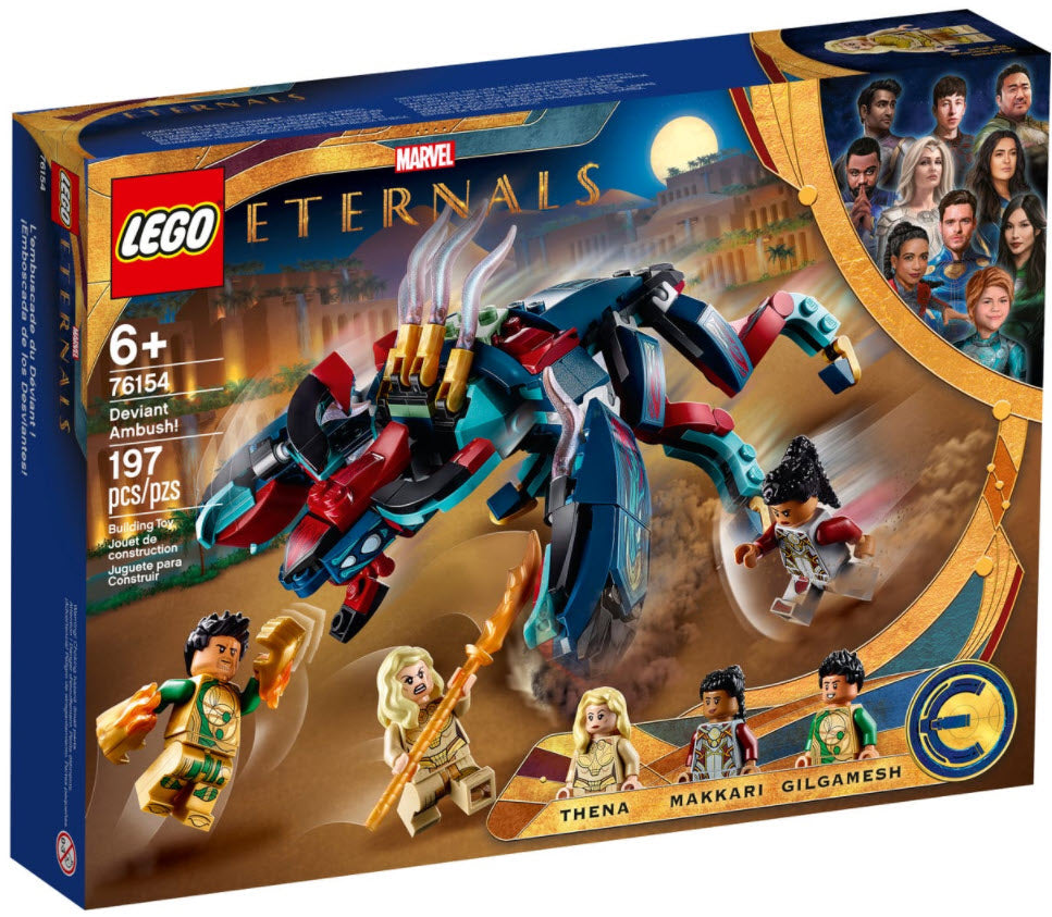 Verpackung: LEGO Super Heroes 76154 Hinterhalt des Deviants!