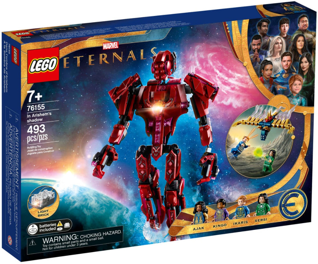 Verpackung: LEGO Super Heroes 76155 The Eternals: In Arishems Schatten