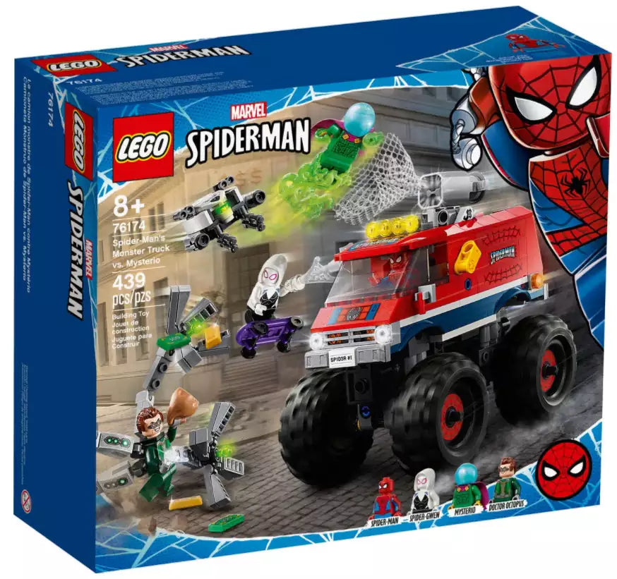 Verpackung: LEGO Super Heroes 76174 Spider-Mans Monstertruck vs. Mysterio