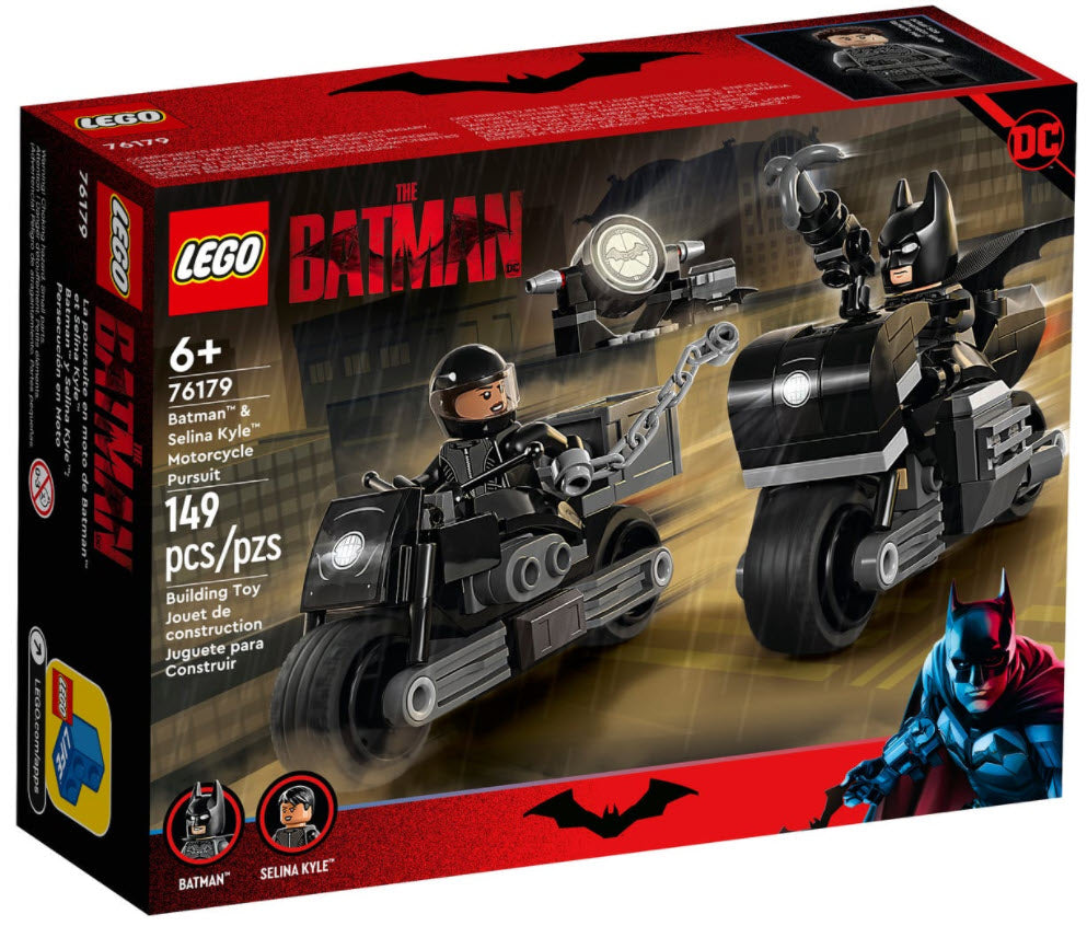 Verpackung: LEGO Super Heroes 76179 Batman & Selina Kyle: Verfolgungsjagd auf dem Motorrad