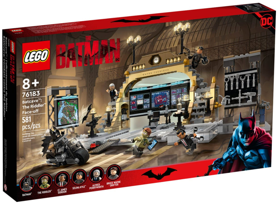 Verpackung: LEGO Super Heroes 76183 Bathöhle: Duell mit Riddler