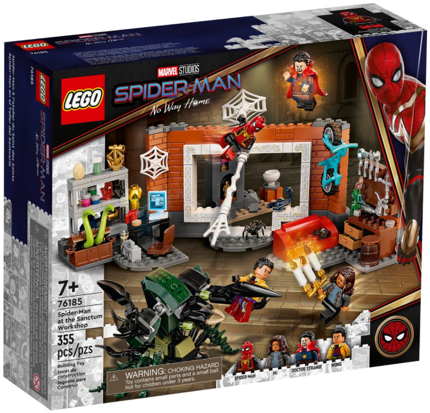 Verpackung: LEGO Super Heroes 76185 Spider-Man in der Sanctum Werkstatt