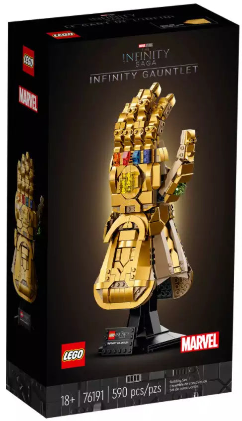 Verpackung: LEGO Super Heroes 76191 Infinity Handschuh