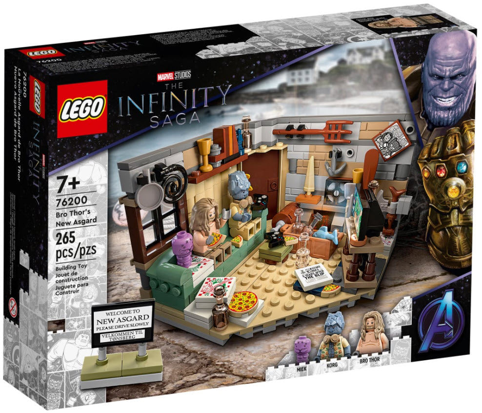 Verpackung: LEGO Super Heroes 76200 Bro Thors neues Asgard