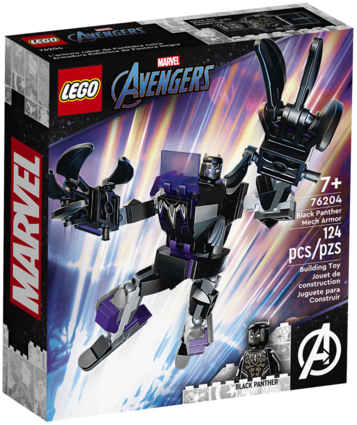 Verpackung: LEGO Super Heroes 76204 Black Panther Mech