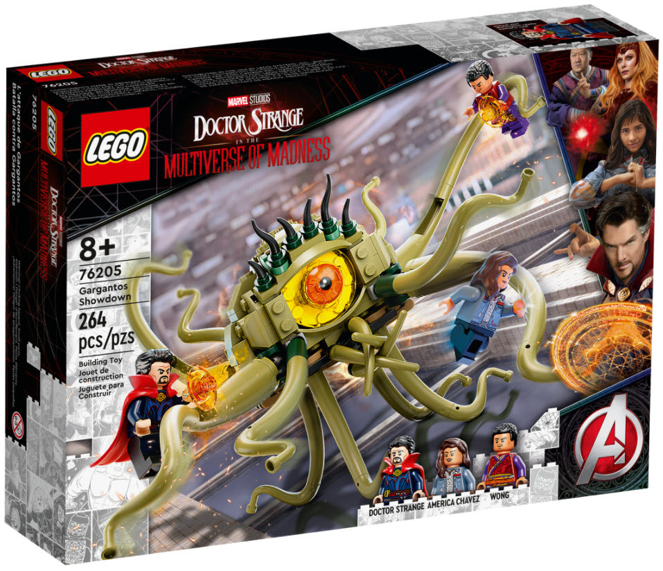 Verpackung: LEGO Super Heroes 76205 Duell mit Gargantos