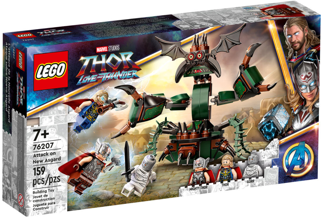 Verpackung: LEGO Super Heroes 76207 Angriff auf New Asgard