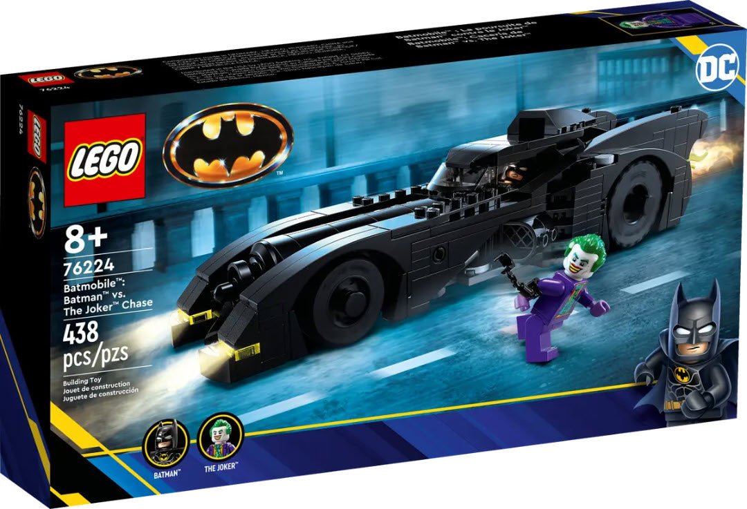 Verpackung: LEGO Super Heroes 76224 Batmobile: Batman verfolgt den Joker
