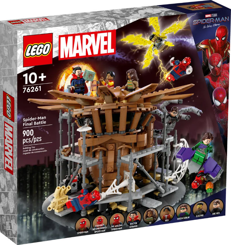Verpackung: LEGO Super Heroes 76261 Spider-Mans großer Showdown