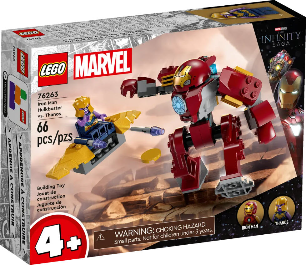 Verpackung: LEGO Super Heroes 76263 Iron Man Hulkbuster vs. Thanos 