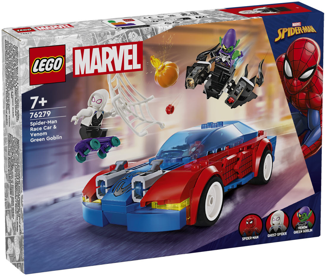 Verpackung: LEGO Super Heroes 76279 Spider-Mans Rennauto & Venom Green Goblin