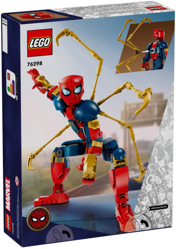 Verpackung: LEGO Super Heroes 76298 Iron Spider-Man Baufigur