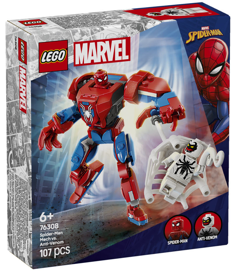 Verpackung: LEGO Super Heroes 76308 Spider-Man Mech vs. Anti-Venom
