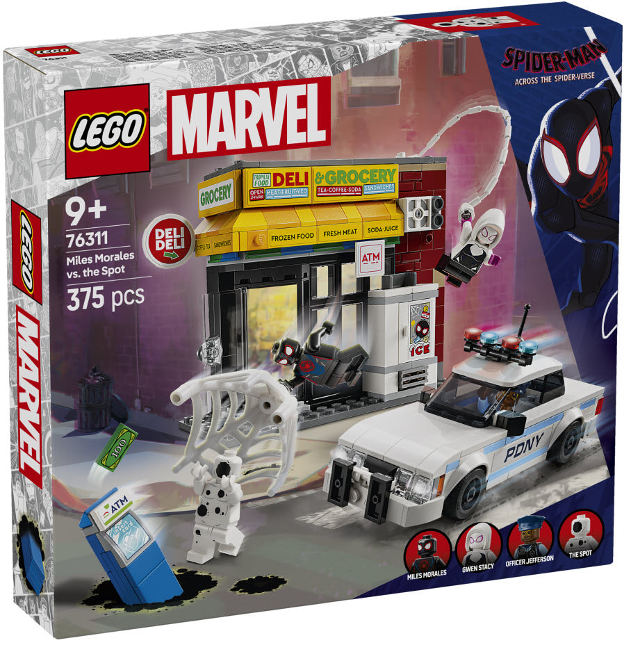 Verpackung: LEGO Super Heroes 76311 Spider-Verse: Miles Morales vs. Spot