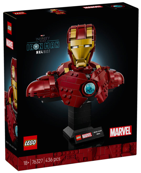 Verpackung: LEGO Super Heroes 76327 Iron Man MK4