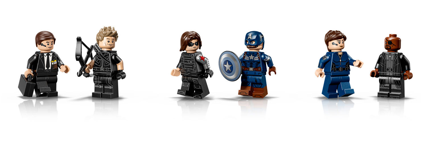 Minifiguren: LEGO Super Heroes 76354 S.H.I.E.L.D.-Helicarrier