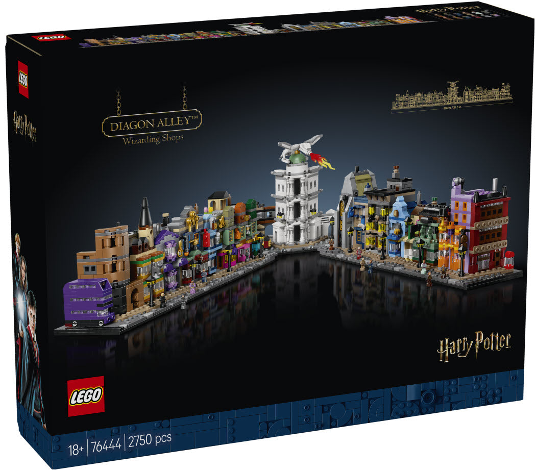 Verpackung: LEGO Harry Potter 76444 Die Zauberläden der Winkelgasse