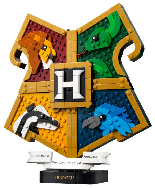 Inhalt: LEGO Harry Potter 76462 Hogwarts Hauswappen