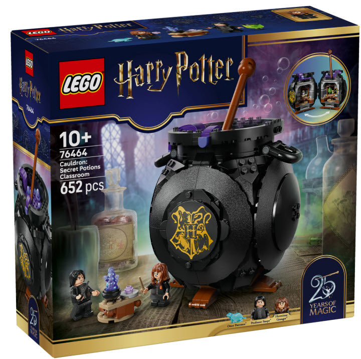 Verpackung: LEGO Harry Potter 76464 Kessel: Geheimes Klassenzimmer für Zaubertränke