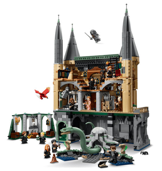 Detail 1: LEGO Harry Potter 76473 Schloss Hogwarts: Ostflügel