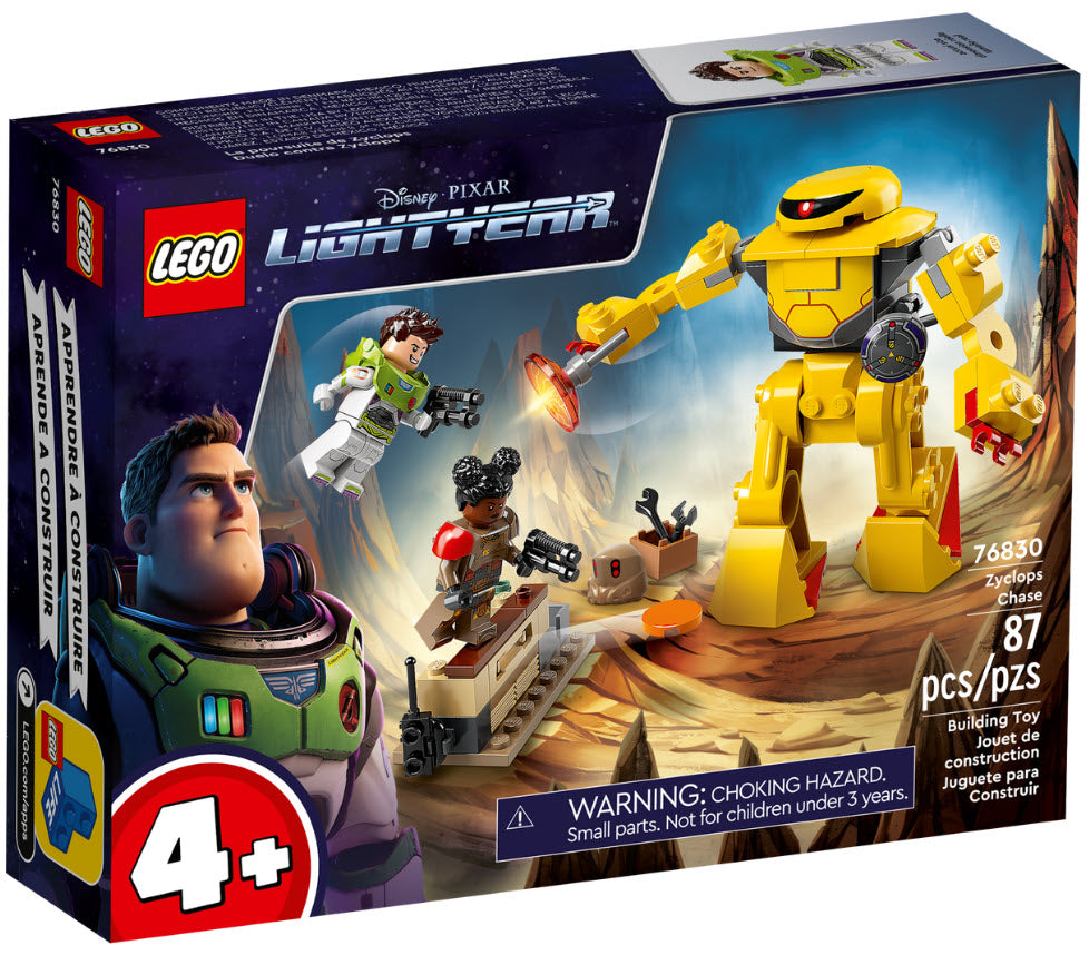 Verpackung: LEGO Lightyear 76830 Zyclops-Verfolgungsjagd