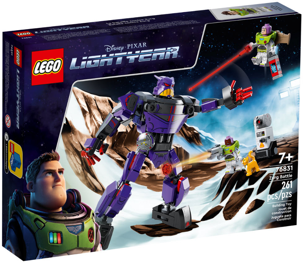 Verpackung: LEGO Lightyear 76831 Duell mit Zurg