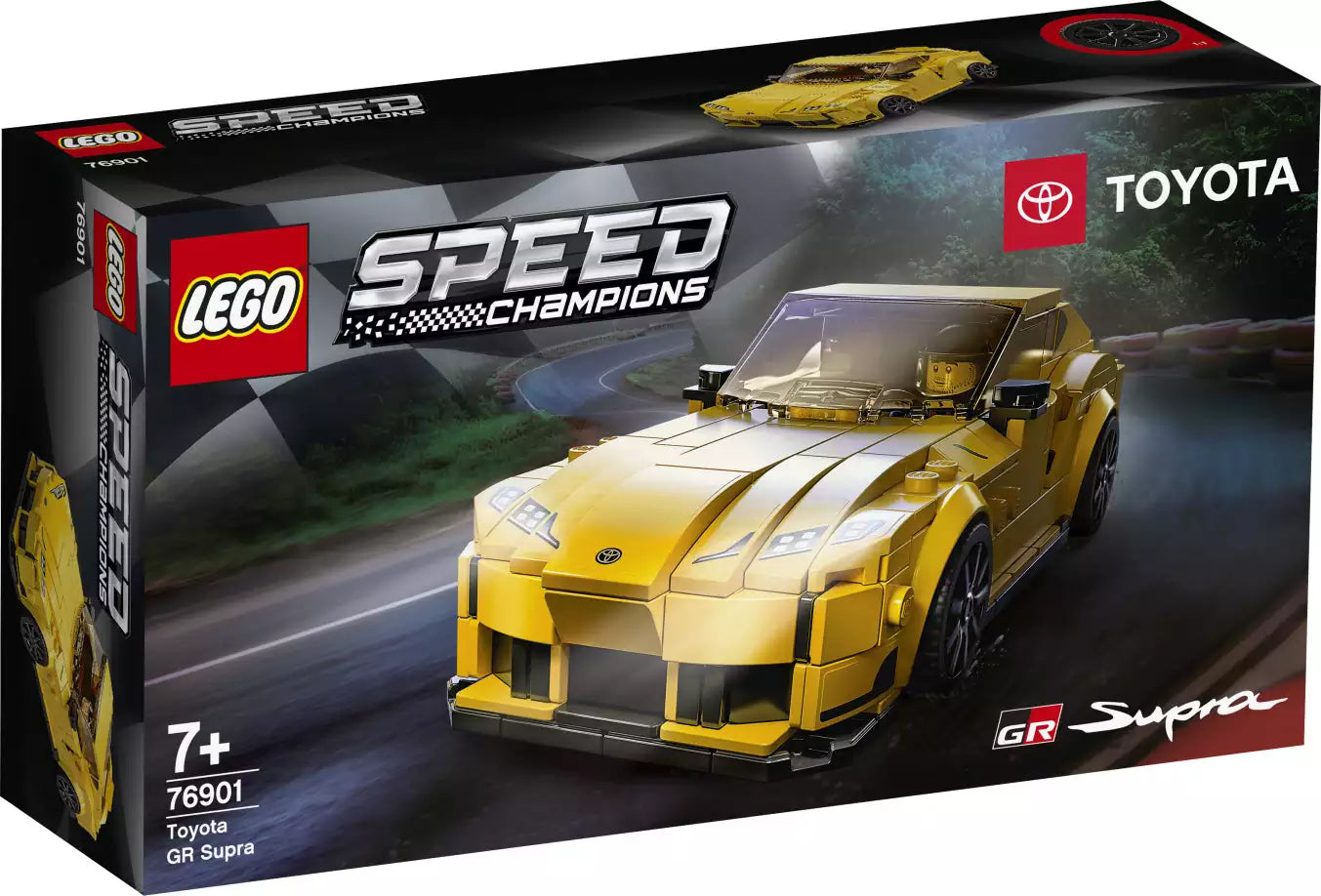 Verpackung: LEGO Speed Champions 76901 Toyota GR Supra