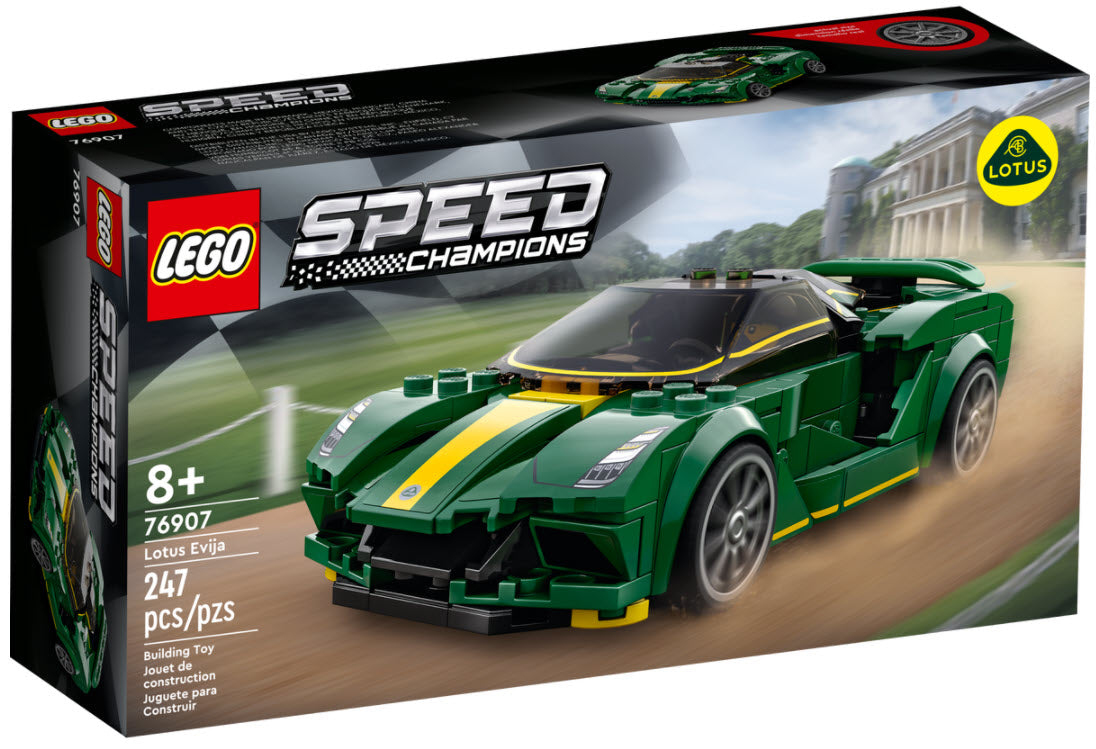 Verpackung: LEGO Speed Champions 76907 Lotus Evija